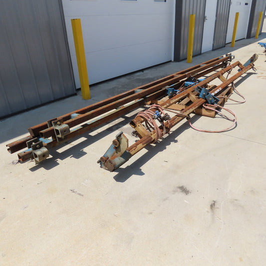 Gorbel 1000lbs. Ceiling Mount Bridge Crane 172'' Wide x 17' Run 14.5' Travel