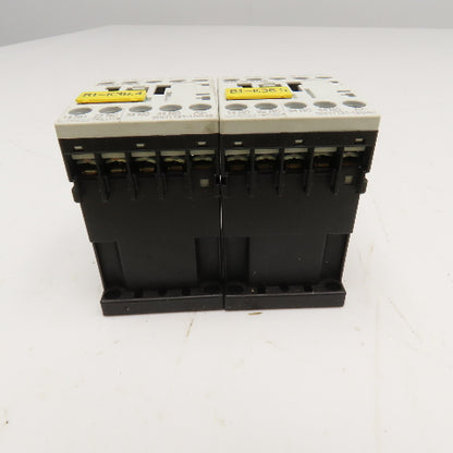 Siemens 3RH1131-1BB40 600V 10A Contactor 24VDC Coil Lot Of 2