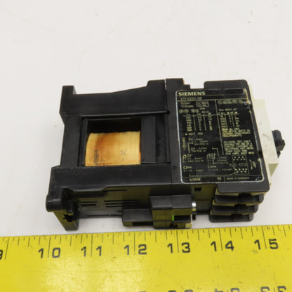 Siemens 3TF3300-0B 600V 30A 10Hp Contactor 24VDC Coil