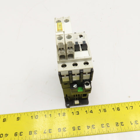 Siemens 3TF3300-0B 600V 30A 10Hp Contactor 24VDC Coil