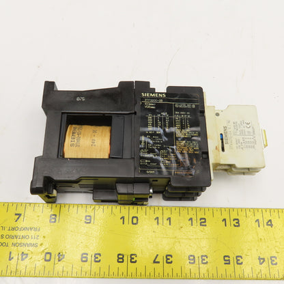 Siemens 3TF3200-0B 600V 30A 10Hp Contactor 24VDC Coil