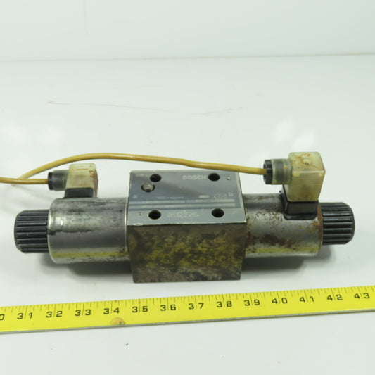 Bosch 0810001715 Directional Hydraulic Control Valve 315 Bar 24V Coil