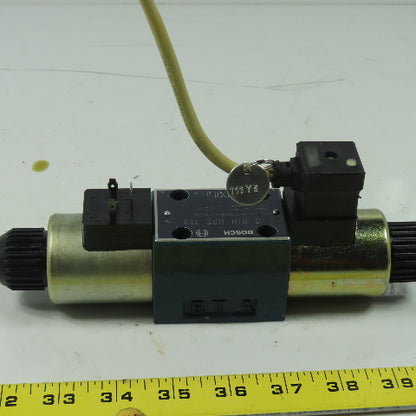 Bosch 0-810-092-113 Directional Hydraulic Control Valve 24VDC Coil 250 Bar