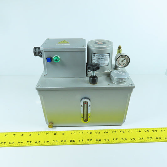 Electric Lubricator Pump 4 Liter 220V 1PH Tested Changhua CEVB-II Style