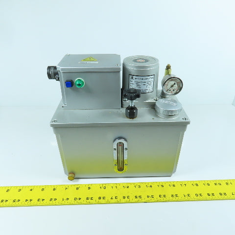 Electric Lubricator Pump 4 Liter 220V 1PH Tested Changhua CEVB-II Style
