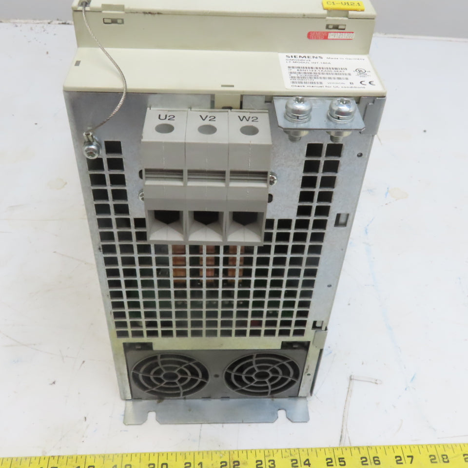 Siemens 6SN1123-1AA00-0EA Version B Simodrive LT INT Module 160A
