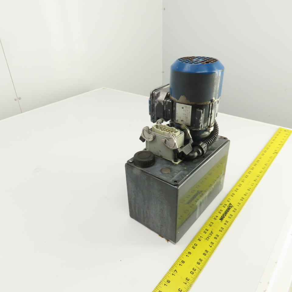 0.09/0.1kW Electric Machine Lubricator Pump 4 Liter 220/240V 3PH Tested