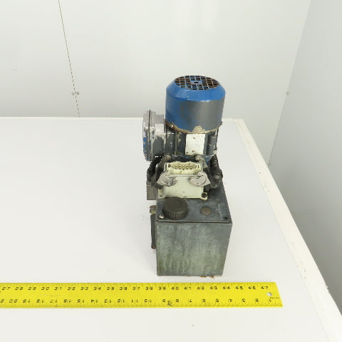 0.09/0.1kW Electric Machine Lubricator Pump 4 Liter 220/240V 3PH Tested