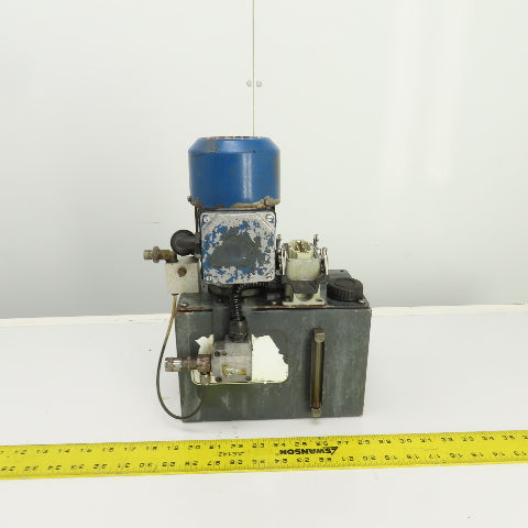 0.09/0.1kW Electric Machine Lubricator Pump 4 Liter 220/240V 3PH Tested