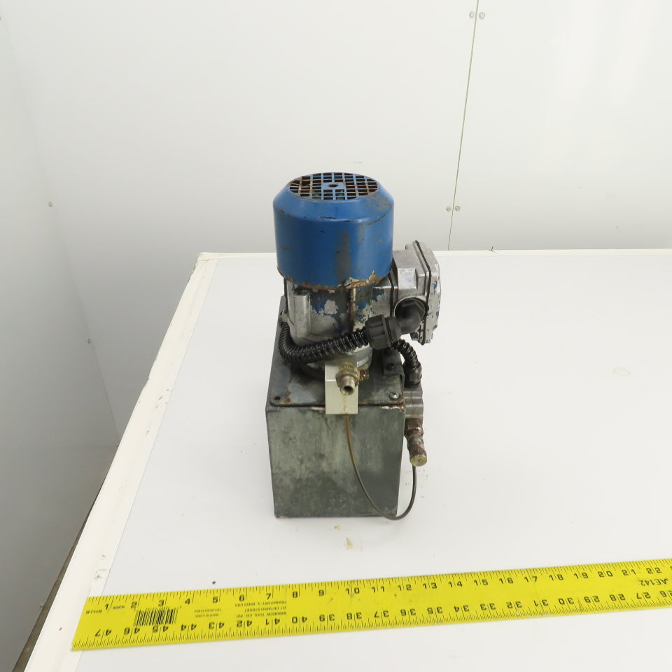 0.09/0.1kW Electric Machine Lubricator Pump 4 Liter 220/240V 3PH Tested