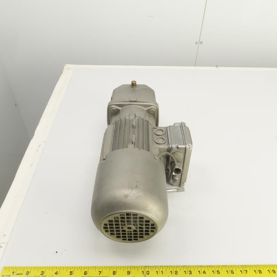 Nord SK 02-71 S/4 BRE5 HL 0.33HP Inline Gear Motor 32RPM 230/460V 3PH 646 Torq