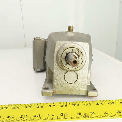 Nord SK 02-71 S/4 BRE5 HL 0.33HP Inline Gear Motor 32RPM 230/460V 3PH 646 Torq