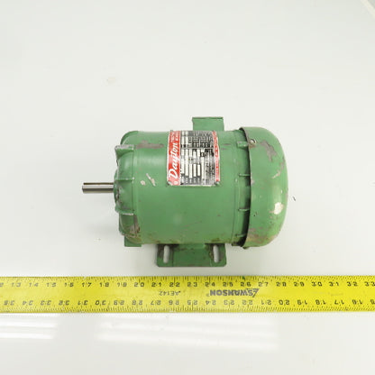 Dayton 2N863-D 1/4HP AC Electric Motor 1725RPM 208-230/460V 3PH D-56 Frame