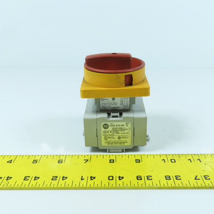 Allen Bradley 194E-E32-1753 Ser B 32A Door Mount Disconnect Load Switch 690V