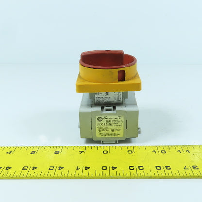 Allen Bradley 194E-E32-1753 Ser B 32A Door Mount Disconnect Load Switch 690V
