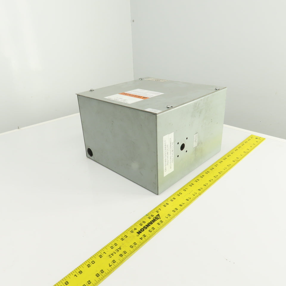 Hoffman ASE12X12X8NK 12 x 12" x 8" Screw Cover Electrical Enclosure Junction Box