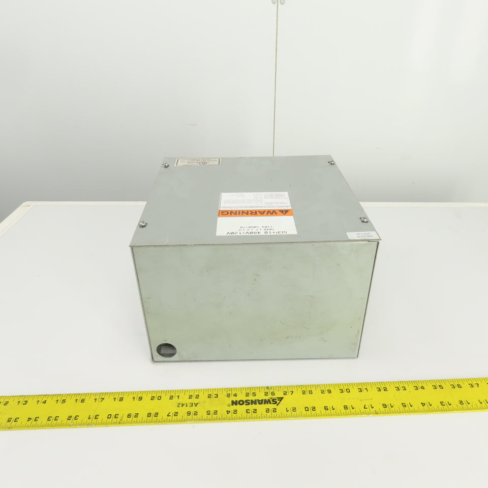 Hoffman ASE12X12X8NK 12 x 12" x 8" Screw Cover Electrical Enclosure Junction Box
