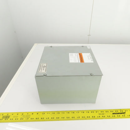Hoffman ASE12X12X8NK 12 x 12" x 8" Screw Cover Electrical Enclosure Junction Box