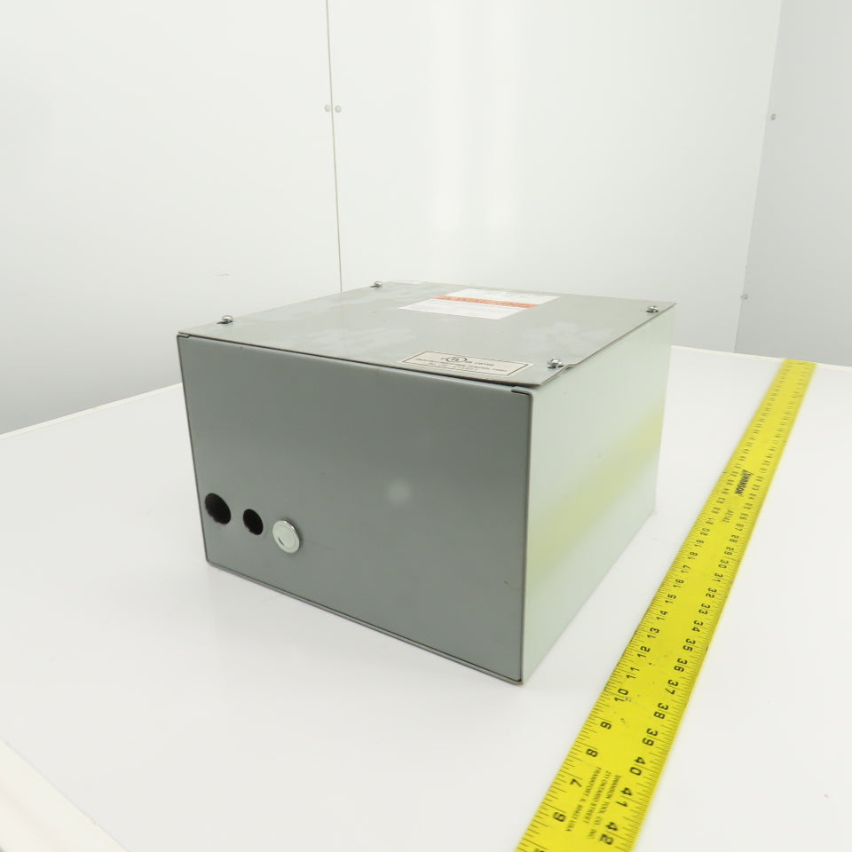 Hoffman ASE12X12X8NK 12 x 12" x 8" Screw Cover Electrical Enclosure Junction Box