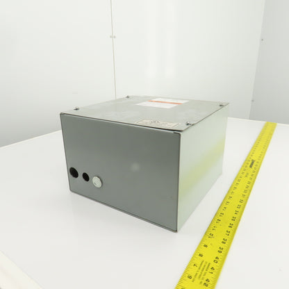 Hoffman ASE12X12X8NK 12 x 12" x 8" Screw Cover Electrical Enclosure Junction Box