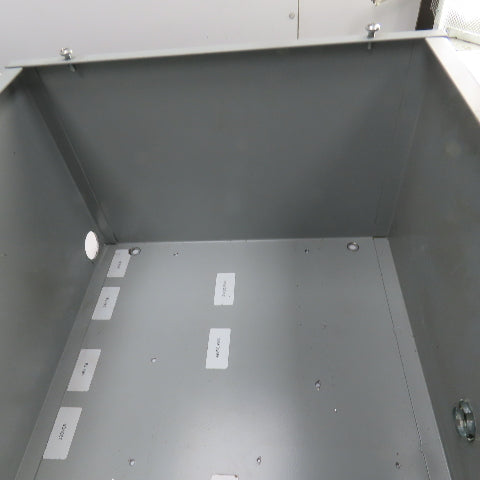 Hoffman ASE12X12X8NK 12 x 12" x 8" Screw Cover Electrical Enclosure Junction Box
