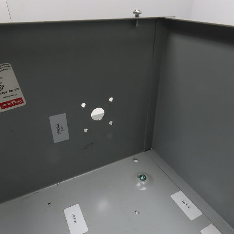 Hoffman ASE12X12X8NK 12 x 12" x 8" Screw Cover Electrical Enclosure Junction Box