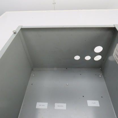 Hoffman ASE12X12X8NK 12 x 12" x 8" Screw Cover Electrical Enclosure Junction Box