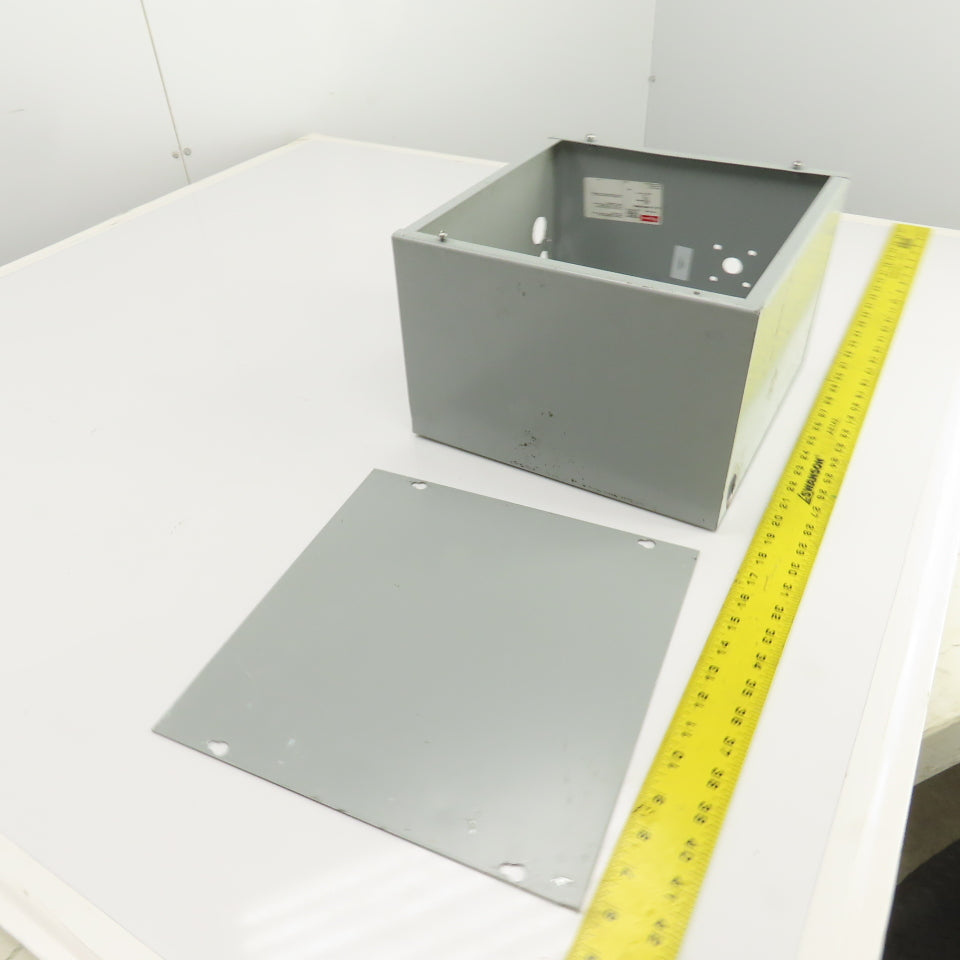 Hoffman ASE12X12X8NK 12 x 12" x 8" Screw Cover Electrical Enclosure Junction Box