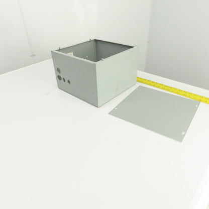 Hoffman ASE12X12X8NK 12 x 12" x 8" Screw Cover Electrical Enclosure Junction Box