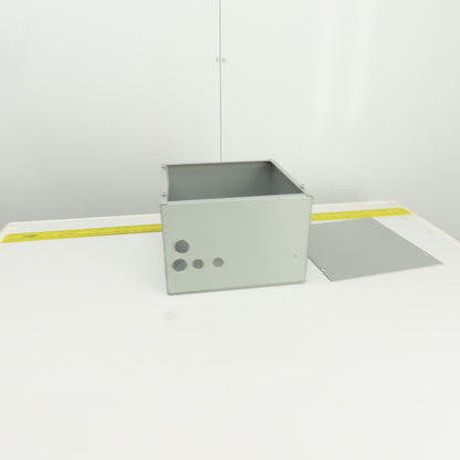 Hoffman ASE12X12X8NK 12 x 12" x 8" Screw Cover Electrical Enclosure Junction Box