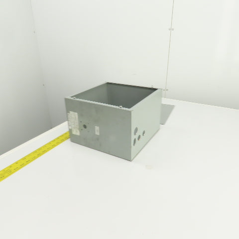 Hoffman ASE12X12X8NK 12 x 12" x 8" Screw Cover Electrical Enclosure Junction Box