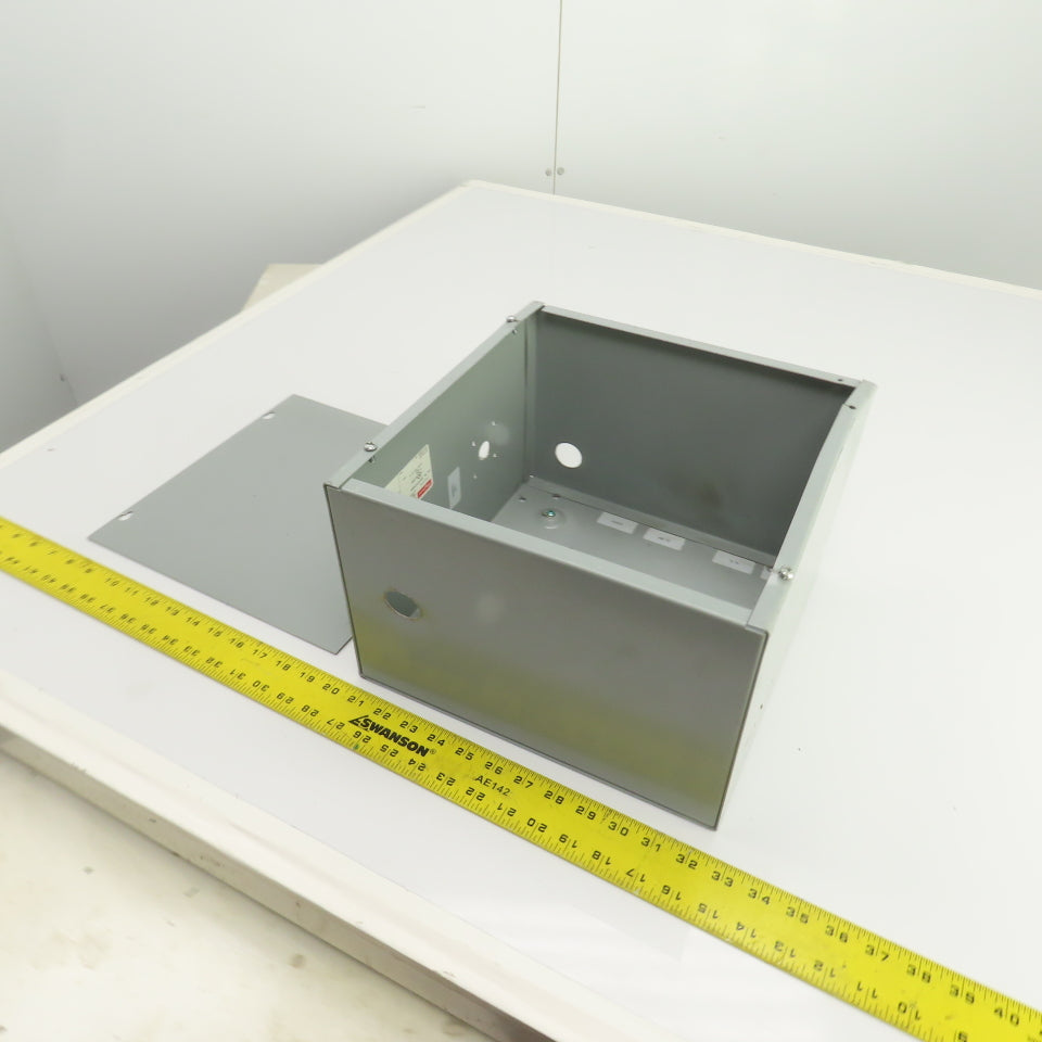 Hoffman ASE12X12X8NK 12 x 12" x 8" Screw Cover Electrical Enclosure Junction Box