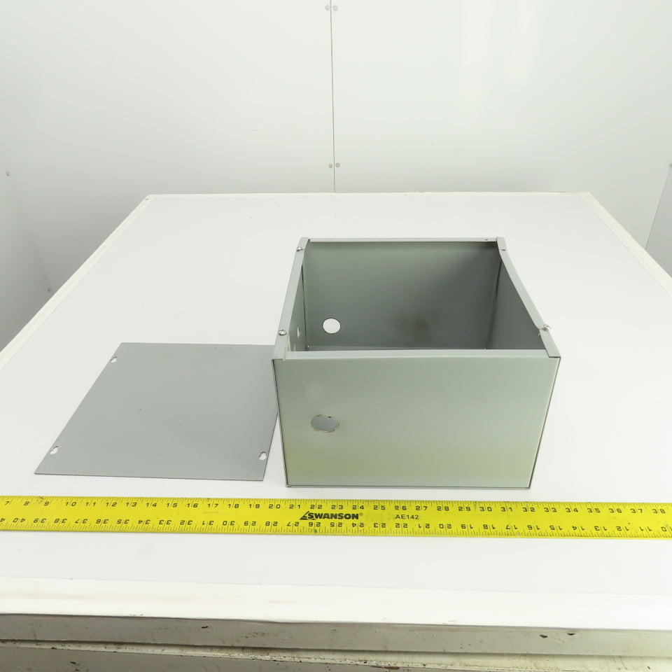 Hoffman ASE12X12X8NK 12 x 12" x 8" Screw Cover Electrical Enclosure Junction Box