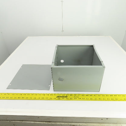 Hoffman ASE12X12X8NK 12 x 12" x 8" Screw Cover Electrical Enclosure Junction Box
