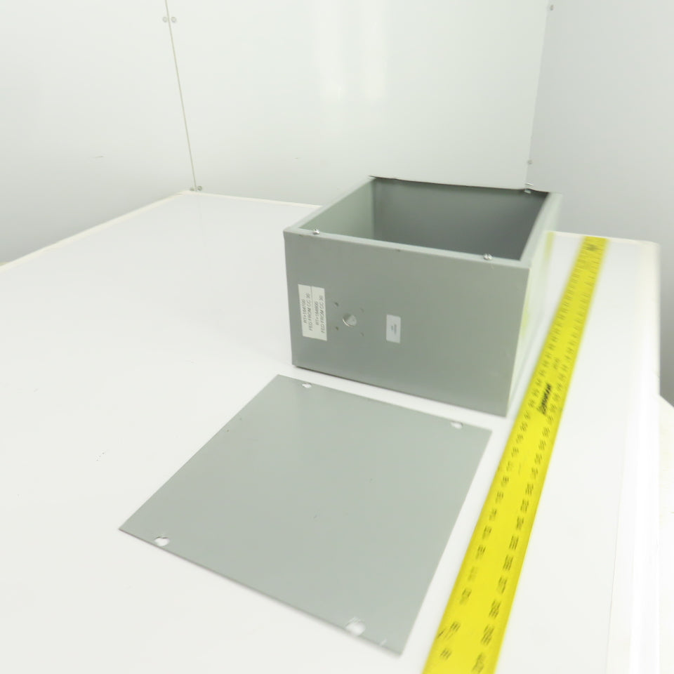 Hoffman ASE12X12X8NK 12 x 12" x 8" Screw Cover Electrical Enclosure Junction Box