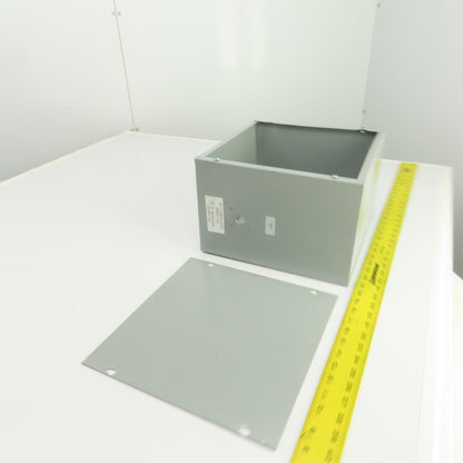 Hoffman ASE12X12X8NK 12 x 12" x 8" Screw Cover Electrical Enclosure Junction Box