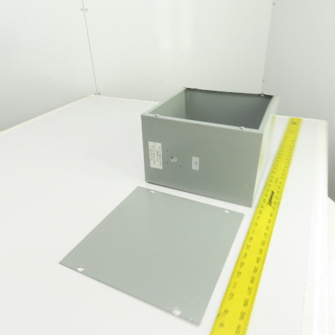 Hoffman ASE12X12X8NK 12 x 12" x 8" Screw Cover Electrical Enclosure Junction Box