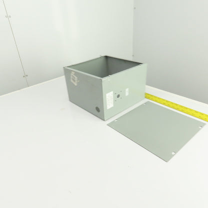 Hoffman ASE12X12X8NK 12 x 12" x 8" Screw Cover Electrical Enclosure Junction Box