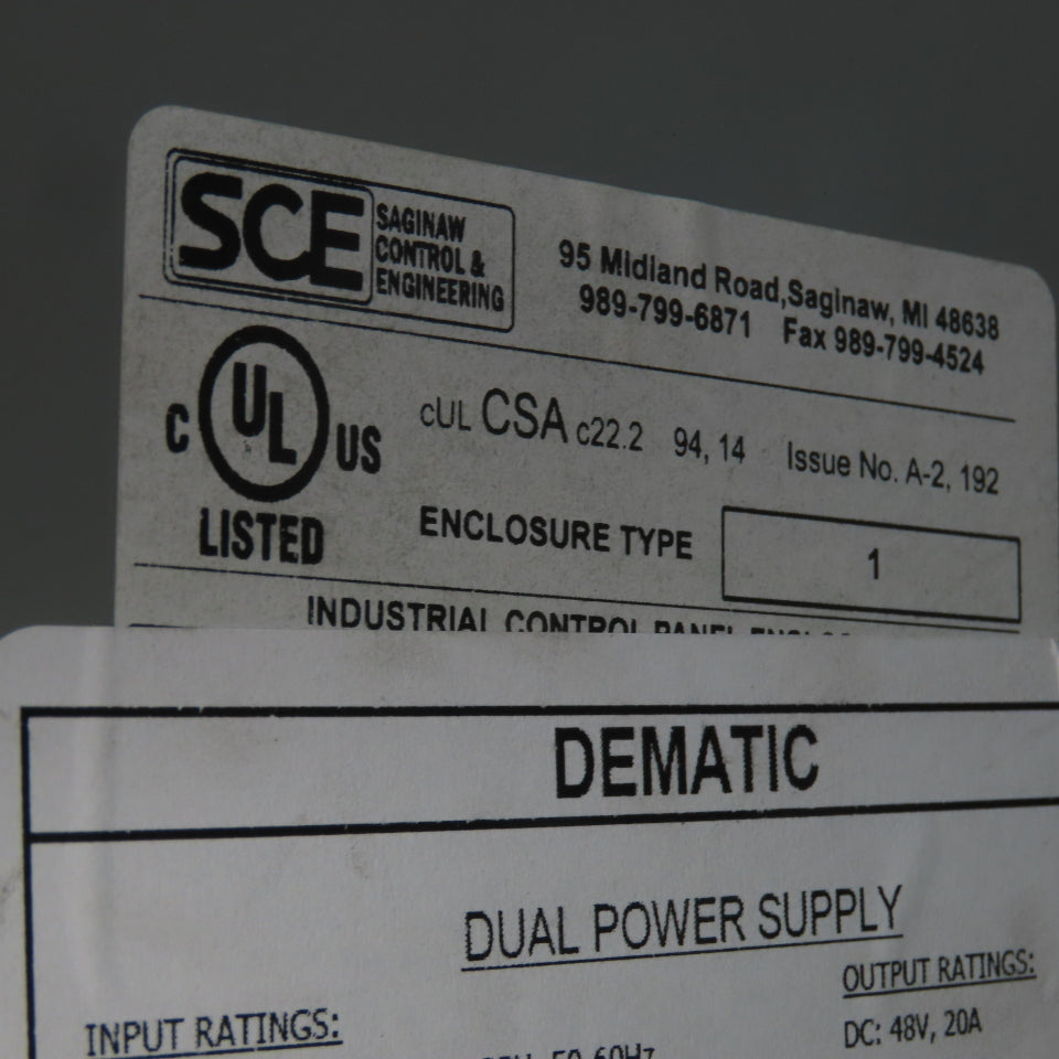 Saginaw 12 x 12" x 8" Type 1 Screw Cover Electrical Enclosure Junction Box