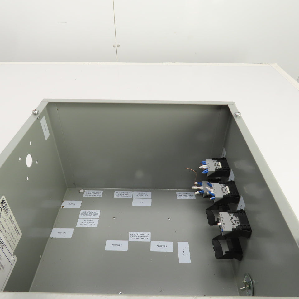 Saginaw 12 x 12" x 8" Type 1 Screw Cover Electrical Enclosure Junction Box