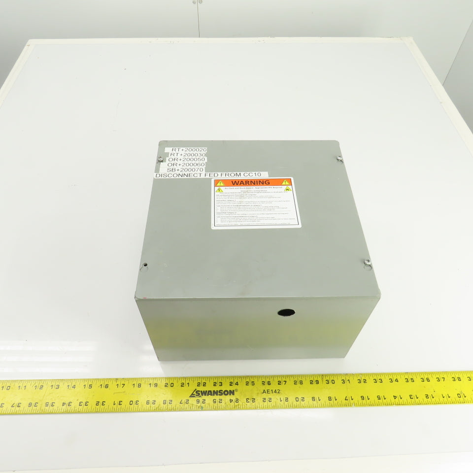 Saginaw 12 x 12" x 8" Type 1 Screw Cover Electrical Enclosure Junction Box