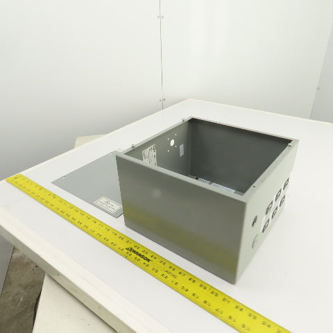 Saginaw 12 x 12" x 8" Type 1 Screw Cover Electrical Enclosure Junction Box