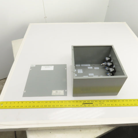 Saginaw 12 x 12" x 8" Type 1 Screw Cover Electrical Enclosure Junction Box
