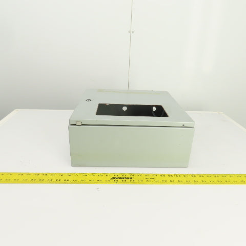 Hoffman CSD16166 16 x 16x 6" Electrical Enclosure W/ Backplate & Terminal Cutout