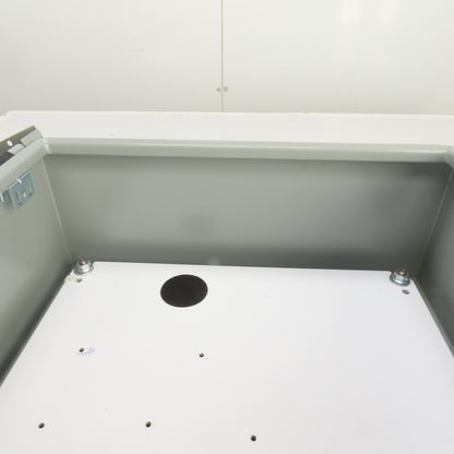 Hoffman CSD16166 16 x 16x 6" Electrical Enclosure W/ Backplate & Terminal Cutout