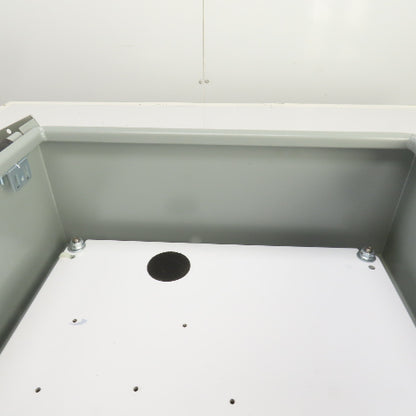 Hoffman CSD16166 16 x 16x 6" Electrical Enclosure W/ Backplate & Terminal Cutout