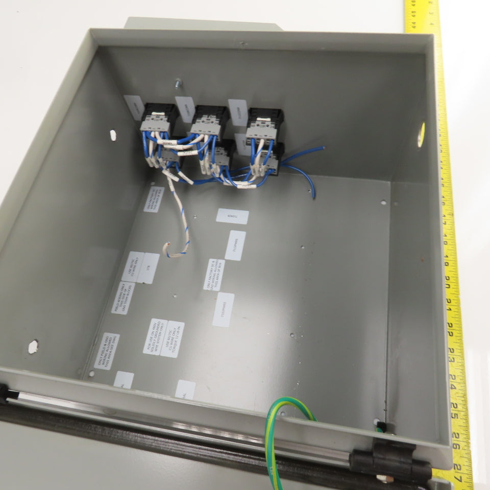 Saginaw 12" x 12" x 8" Steel Electrical Enclosure W/ Hinged Door Type 12, 4 Enc.