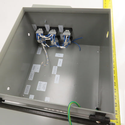 Saginaw 12" x 12" x 8" Steel Electrical Enclosure W/ Hinged Door Type 12, 4 Enc.