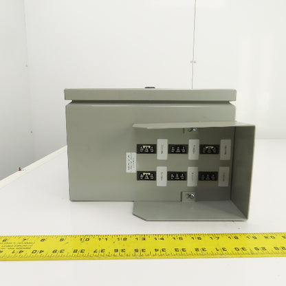 Saginaw 12" x 12" x 8" Steel Electrical Enclosure W/ Hinged Door Type 12, 4 Enc.