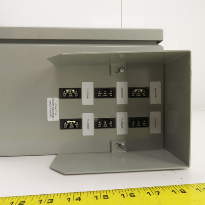 Saginaw 12" x 12" x 8" Steel Electrical Enclosure W/ Hinged Door Type 12, 4 Enc.